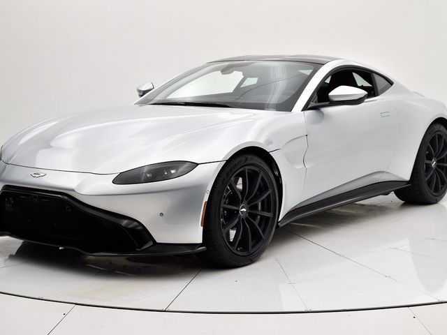 Lightning Silver 2019 Aston Martin Vantage RWD Coupe Rear-Wheel Drive Automatic