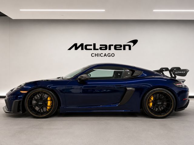 Gentian Blue Metallic 2023 Porsche 718 Cayman Coupe Rear-Wheel Drive Automatic