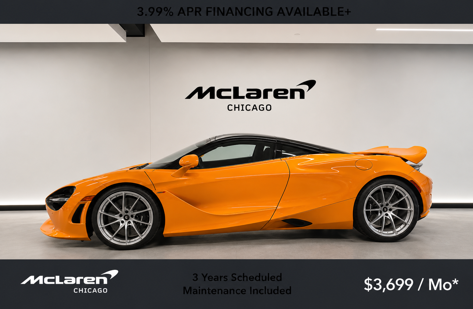 McLaren Orange 2025 McLaren 750S Coupe Rear-Wheel Drive Automatic