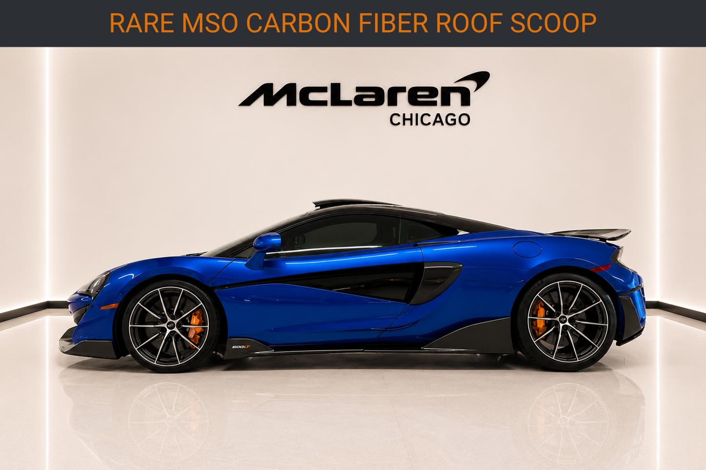 Vega Blue 2019 McLaren 600LT Coupe Rear-Wheel Drive Automatic