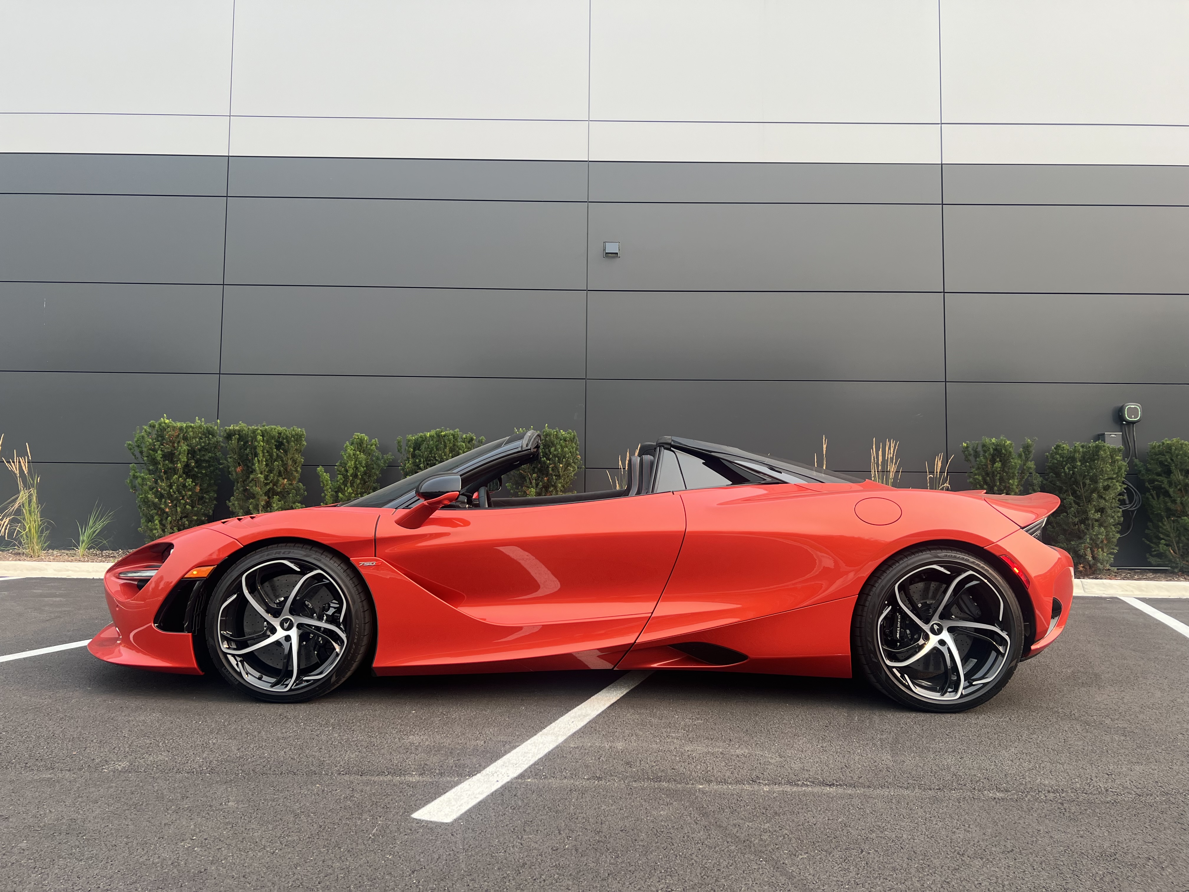Ember Orange 2026 McLaren 750S Convertible Rear-Wheel Drive Automatic