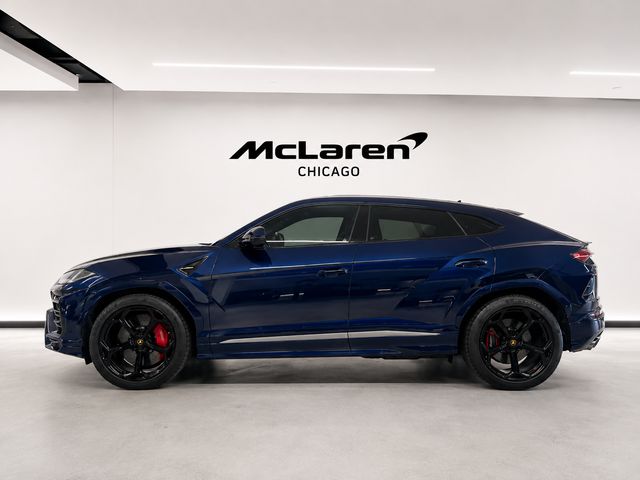 Blue 2019 Lamborghini Urus SUV / Crossover All-Wheel Drive Automatic