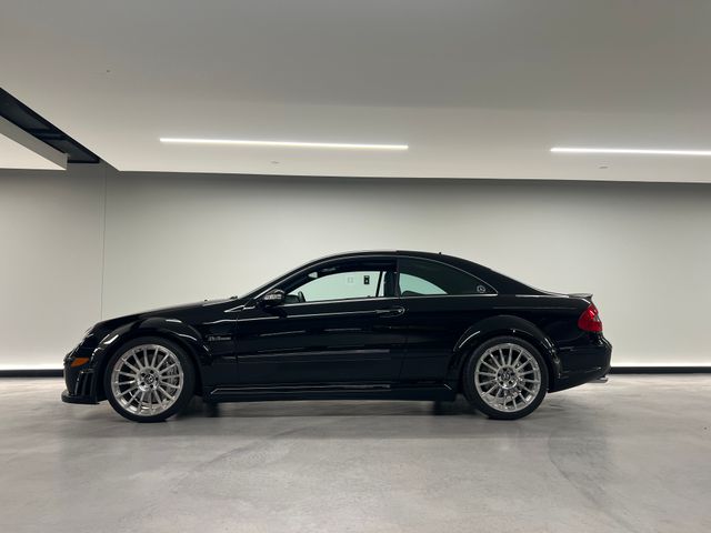 Silver 2008 Mercedes-Benz CLK Coupe Rear-Wheel Drive Automatic
