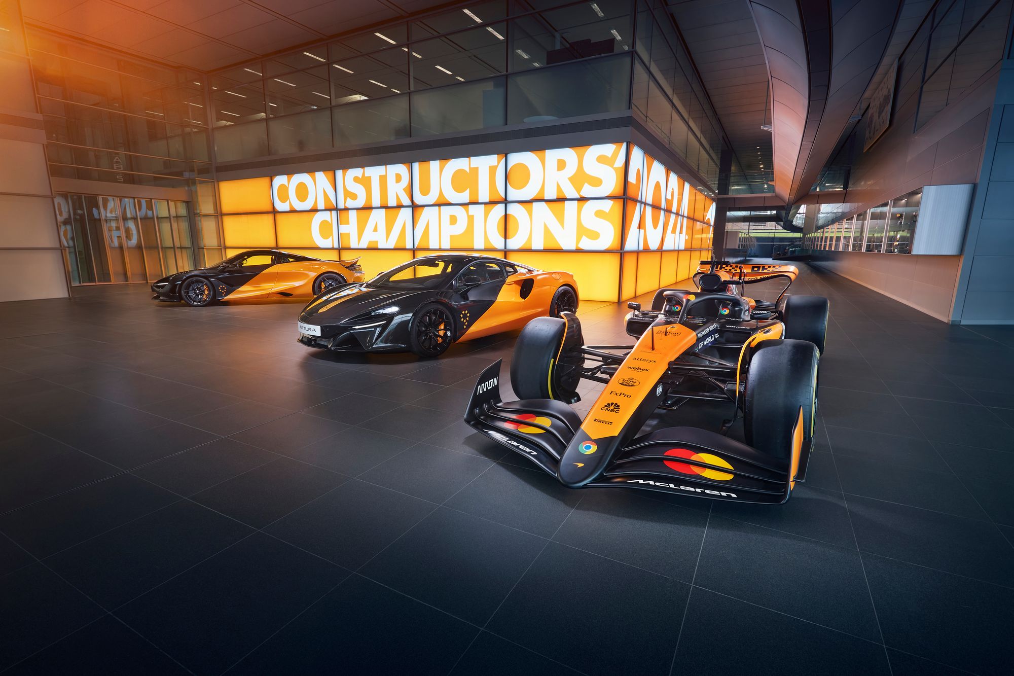 Ultra-exclusive MCL38 Celebration Edition Artura and 750S supercars honour McLaren’s ninth Formula 1 Constructors’ Championship win