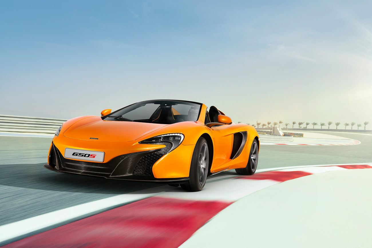 McLaren 650S Spider model guide