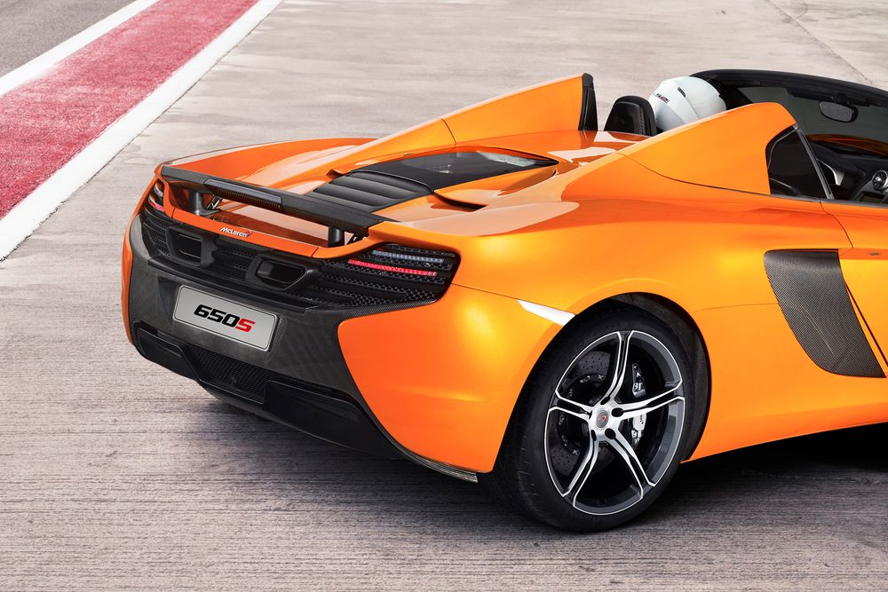 McLaren 650S Spider model guide