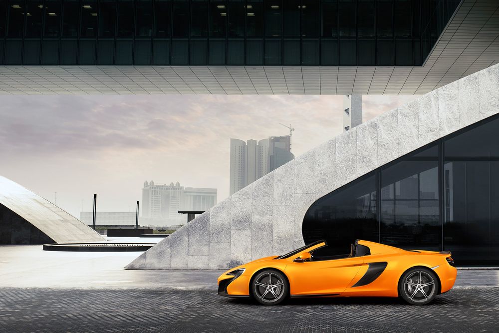 McLaren 650S Spider model guide