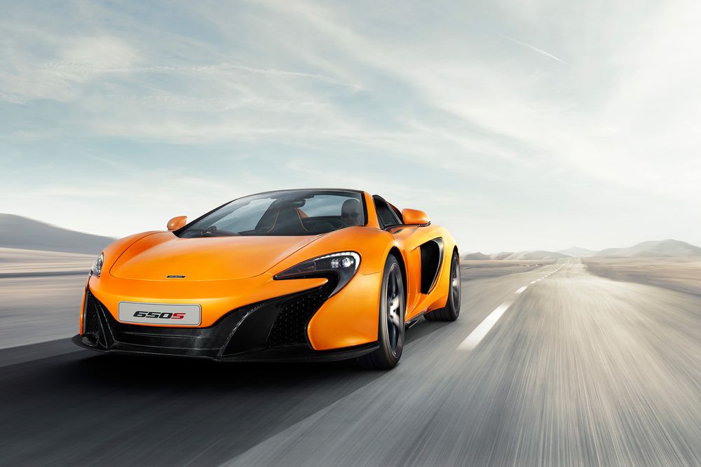 McLaren 650S Spider model guide