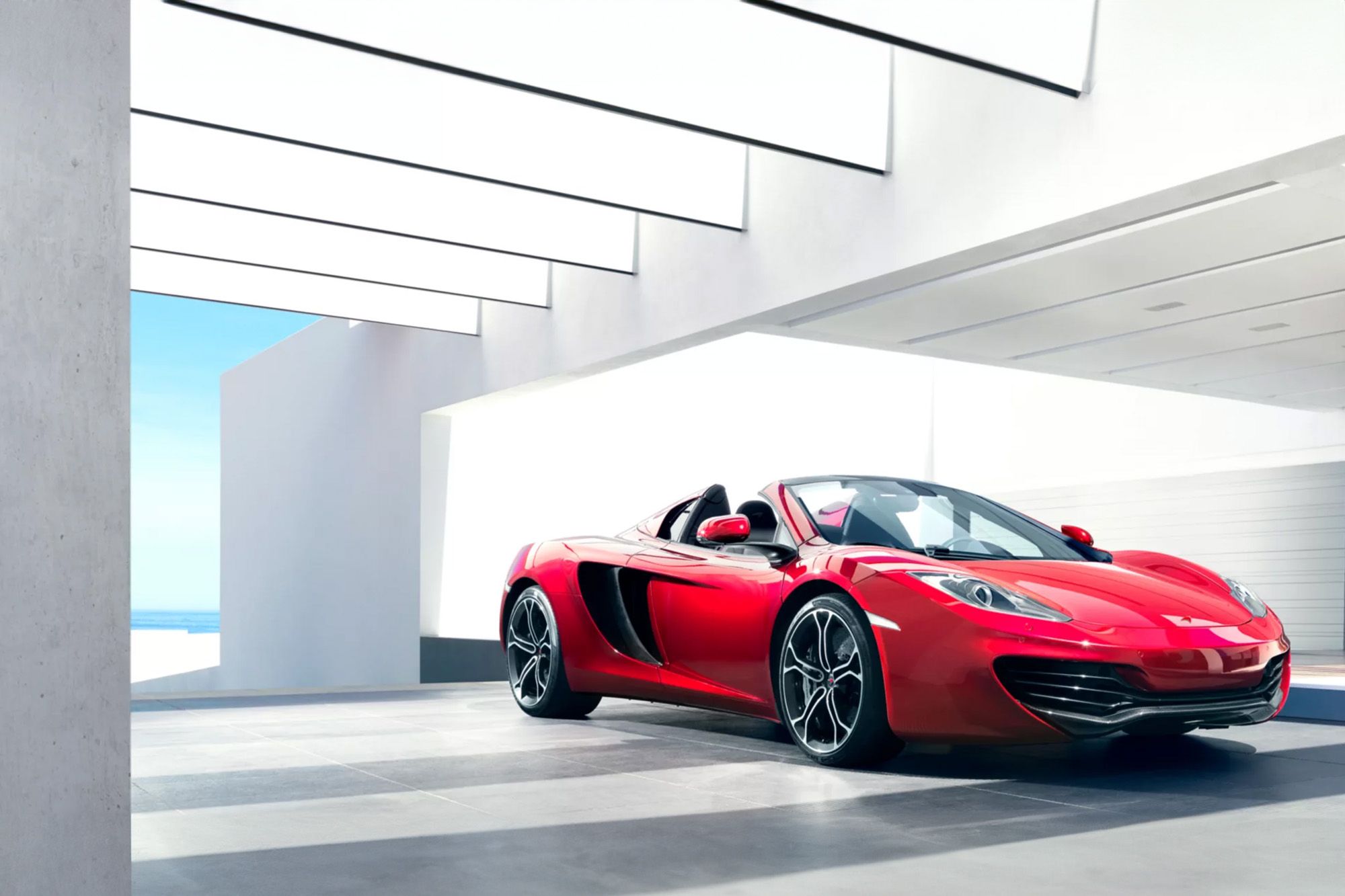 McLaren 12C Spider model guide