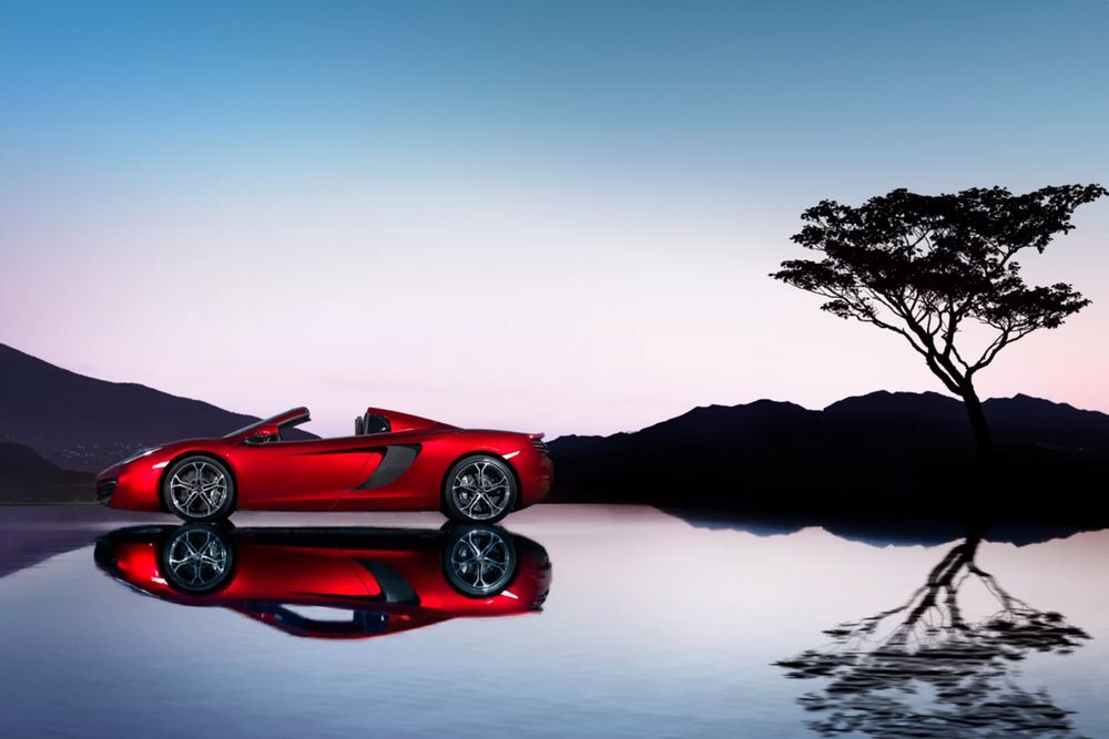 McLaren 12C Spider model guide
