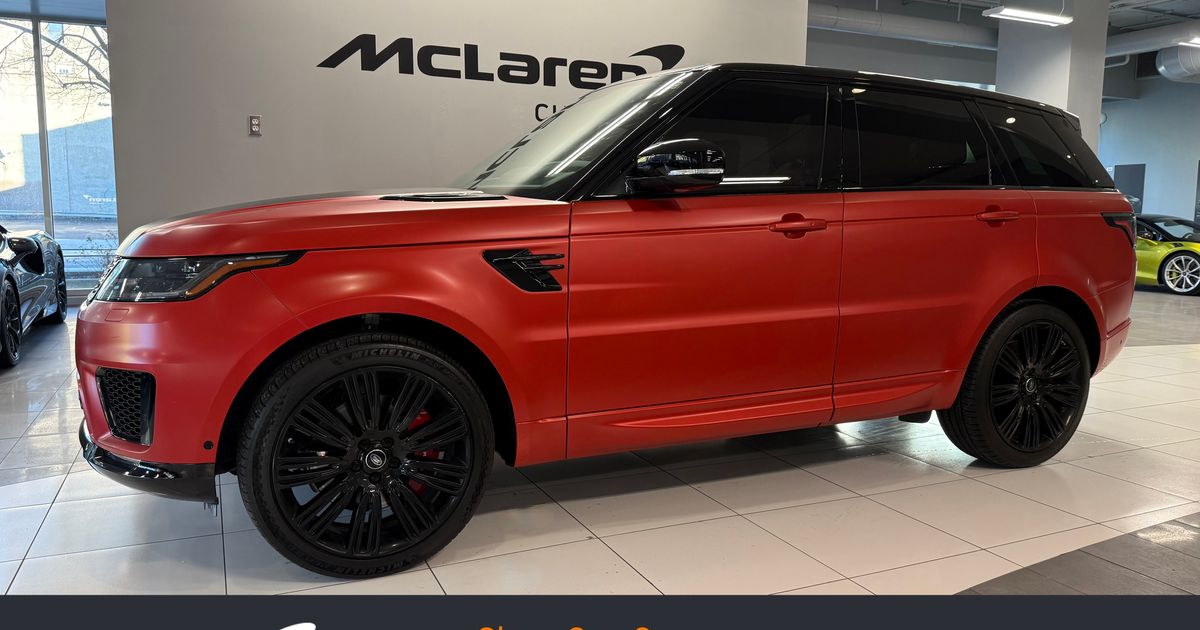 2021 Land Rover Range Rover Sport HSE Dynamic Previously Sold | McLaren ...