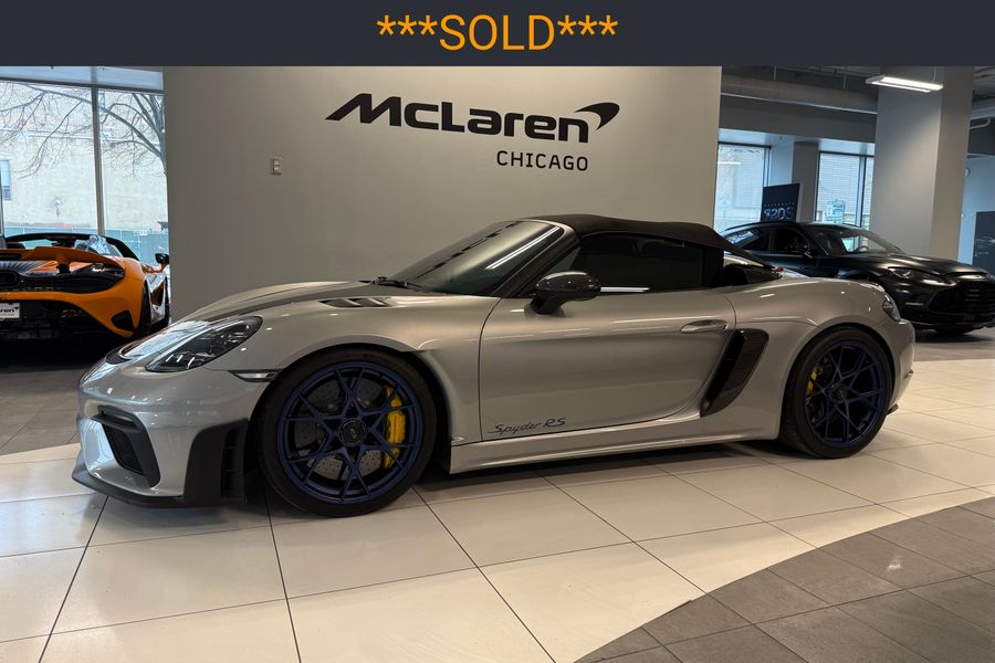 2025 Porsche 718 Spyder RS for sale