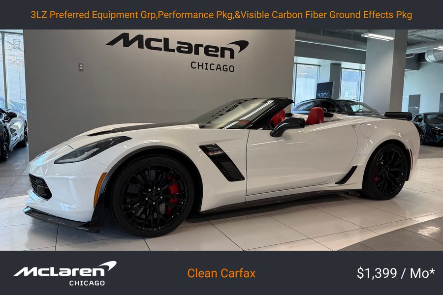 2016 Chevrolet Corvette Z06 3LZ for sale