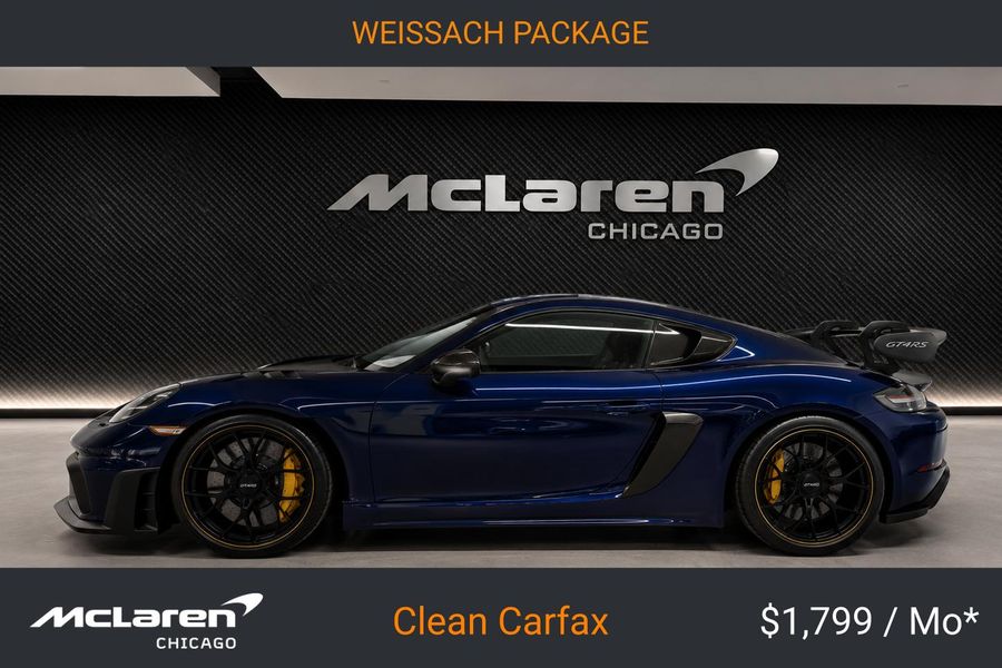 2023 Porsche 718 Cayman GT4 RS WEISSACH PACKAGE for sale